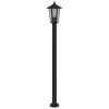 Venkovní stojací lampy 3 ks černé 120 cm nerezová ocel 4006388