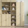 Skříň highboard dub sonoma 40 x 41 x 185 cm kompozitní dřevo 3281668