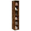 Skříň highboard dub sonoma 30 x 41 x 185 cm kompozitní dřevo 846415