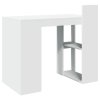 Kancelářský stůl bílý 103,5 x 56,5 x 94 cm kompozitní dřevo 847975