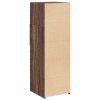 Skříň highboard hnědý dub 40 x 42,5 x 124 cm kompozitní dřevo 846165