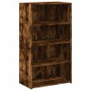 Skříň highboard kouřový dub 70 x 41 x 124 cm kompozitní dřevo 846408