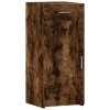 Příborník kouřový dub 40 x 42,5 x 93 cm kompozitní dřevo 846282