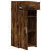 Příborník kouřový dub 40 x 42,5 x 93 cm kompozitní dřevo 846282