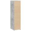 Skříň highboard betonově šedá 30 x 41 x 124 cm kompozitní dřevo 846379