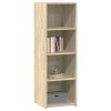 Skříň highboard dub sonoma 40 x 41 x 124 cm kompozitní dřevo 846385