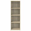 Skříň highboard dub sonoma 40 x 41 x 124 cm kompozitní dřevo 846385
