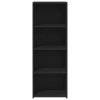 Skříň highboard černá 45 x 41 x 124 cm kompozitní dřevo 846391