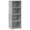 Skříň highboard betonově šedá 45 x 41 x 124 cm kompozitní dřevo 846393