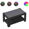 Konferenční stolek s LED černý 93 x 53 x 45 cm kompozitní dřevo 847554