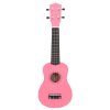 Set soprano ukulele s obalem pro děti růžové 21" 70148