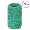 Lodní lano zelené 2 mm 100 m polypropylen 152690