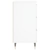 Příborník bílý 40 x 35 x 70 cm kompozitní dřevo 831084