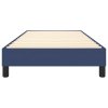 Rám postele s boxspringem modrá 80x200 cm textil 3120474