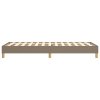 Rám postele s boxspringem taupe 90x200 cm textil 3120586