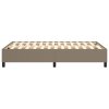 Rám postele s boxspringem taupe 120 x 200 cm textil 3120850