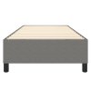Rám postele s boxspringem tmavě šedý 90 x 200 cm textil 3120831