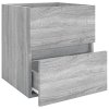 Skříňka pod umyvadlo šedá sonoma 41x38,5x45 cm kompozitní dřevo 815646