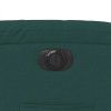 Elektrické polohovací křeslo tmavě zelené textil 3204806