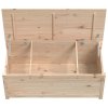 Úložný box 110x50x45,5 cm masivní borové dřevo 823539