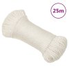 Pracovní lano bílá 3 mm 25 m polypropylen 153035