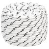 Splétané lodní lano bílé 14 mm x 25 m polyester 152779