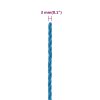 Pracovní lano modré 3 mm 100 m polypropylen 152959