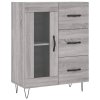 Skříň highboard šedá sonoma 69,5 x 34 x 180 cm kompozitní dřevo 3198103