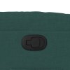 Zvedací polohovací křeslo tmavě zelené textil 3206651