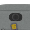 Elektrické masážní polohovací křeslo světle šedé textil 3204584