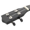 Set soprano ukulele s obalem pro děti černé 23" 70152