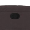Zvedací polohovací křeslo tmavě hnědé textil 3204829