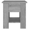 Konferenční stolek šedý sonoma 40 x 40 x 42 cm kompozitní dřevo 813081