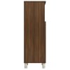 Koupelnová skříňka hnědý dub 30 x 30 x 95 cm kompozitní dřevo 815608