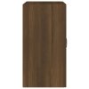 Nástěnná skříňka hnědý dub 60 x 31 x 60 cm kompozitní dřevo 817596