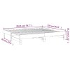 Výsuvná postel 2x (80 x 200) cm masivní borové dřevo 823384