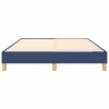 Rám postele s boxspringem modrý 140 x 200 cm textil 3120620