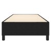 Rám postele s boxspringem černý 100 x 200 cm textil 3120840