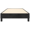 Rám postele s boxspringem černá 90 x 200 cm samet 3120750