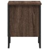 Noční stolky hnědý dub 2 ks 40 x 30 x 40 cm kompozitní dřevo 848503