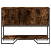 Konzolový stolek kouřový dub 100x35x74,5 cm kompozitní dřevo 848536