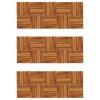 30 ks akáciové terasové dlaždice 30 x 30 cm vertikální vzor 271791