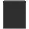 Úložný box černý 30 x 35 x 35 cm kompozitní dřevo 840668