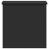 Úložný box černý 30 x 35 x 35 cm kompozitní dřevo 840668