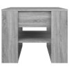 Konferenční stolek šedý sonoma 55,5x55x45 cm kompozitní dřevo 816932