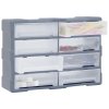 Organizér s 8 velkými zásuvkami 52 x 16 x 37 cm 149600