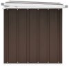 Zahradní úložný box hnědý 109 x 67 x 65 cm 46260
