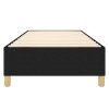 Rám postele s boxspringem černá 90x190 cm textil 3120923