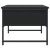 Konferenční stolek černý 101 x 49 x 39,5 cm kompozitní dřevo 837737
