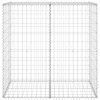 Gabionová zeď s víky pozinkovaná ocel 100 x 60 x 100 cm 147813